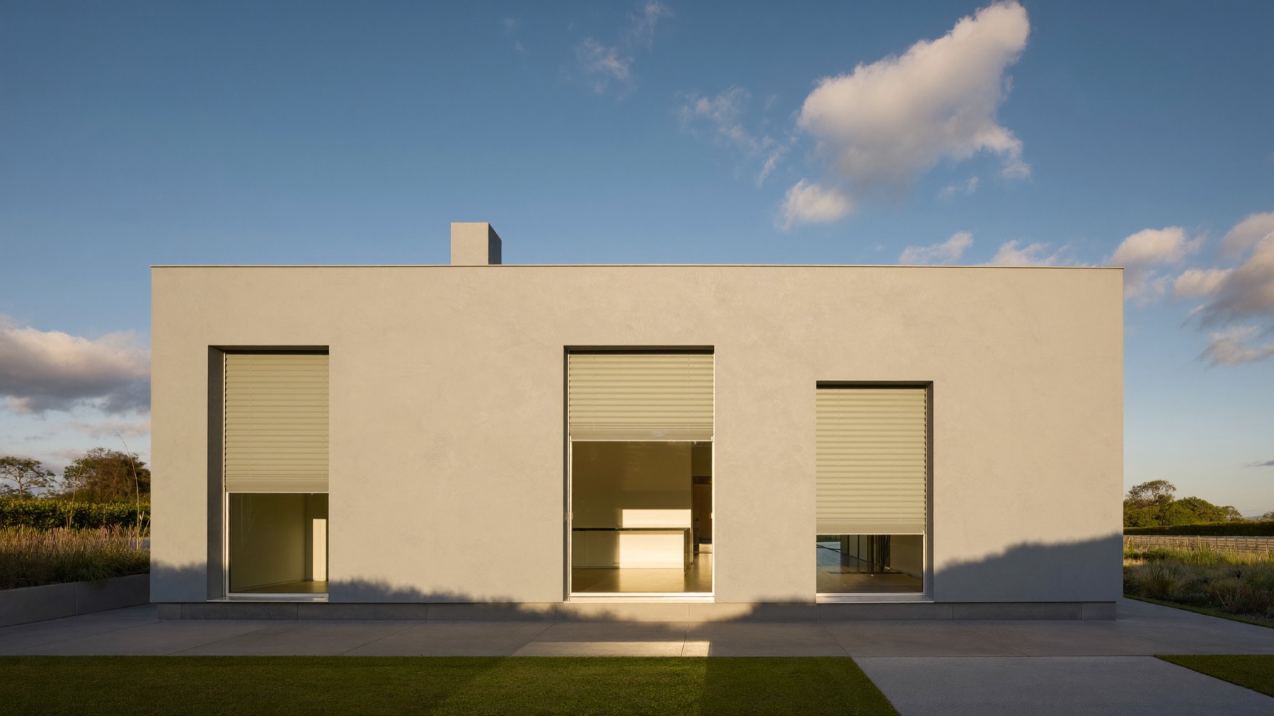 Maison moderne équipée de volets roulants à Toulouse